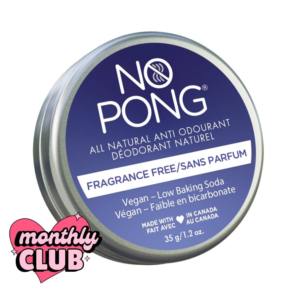 No Pong Fragrance Free Vegan Monthly Club