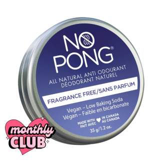 No Pong Fragrance Free Vegan Monthly Club