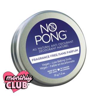 No Pong Fragrance Free Vegan Monthly Club