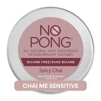 US No Pong Spicy Chai Bicarb Free 35g Tin