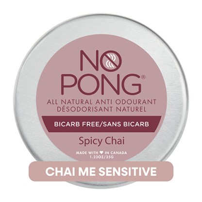 US No Pong Spicy Chai Bicarb Free 35g Tin