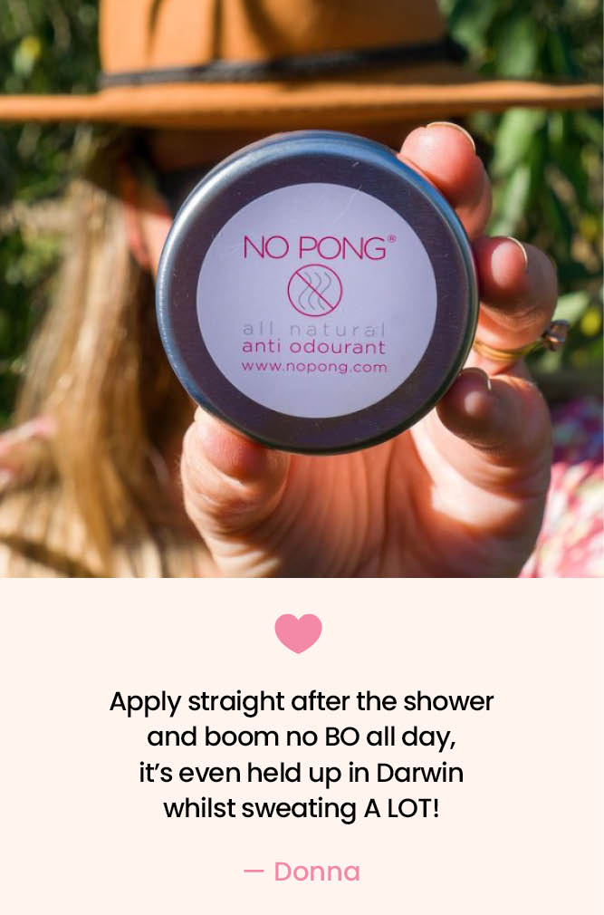 No Pong All Natural, Extremely Effective Deodorant In The US